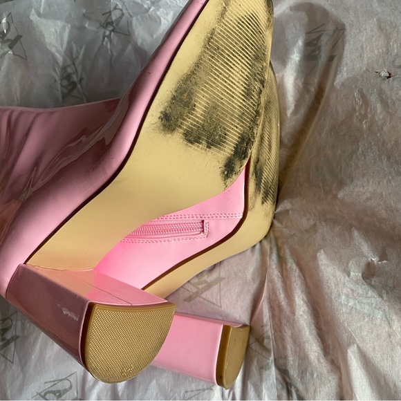 Steve Madden Pink Fulton Boots - Picture 5 of 5